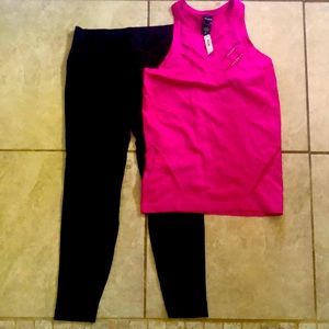 VS Sport matching fitness outfit